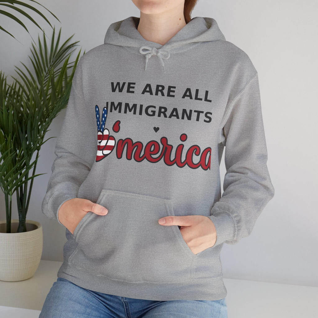We Are All Immigrants Hoodie — Statement Hoodie