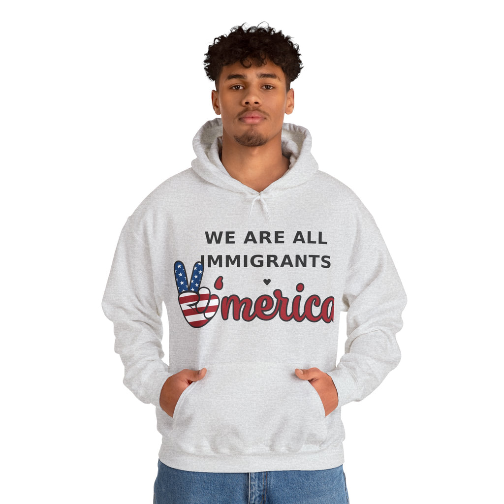 We Are All Immigrants Hoodie — Statement Hoodie