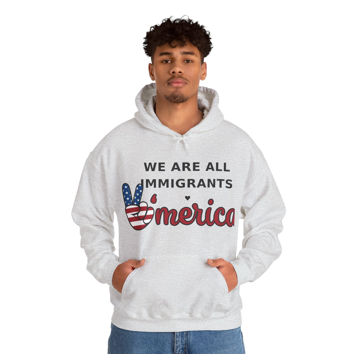 We Are All Immigrants Hoodie — Statement Hoodie