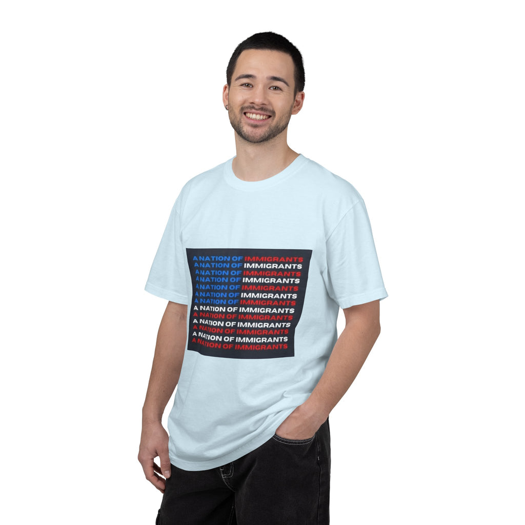 Immigrant Rights T-Shirt — A Nation of Immigrants Statement Tee