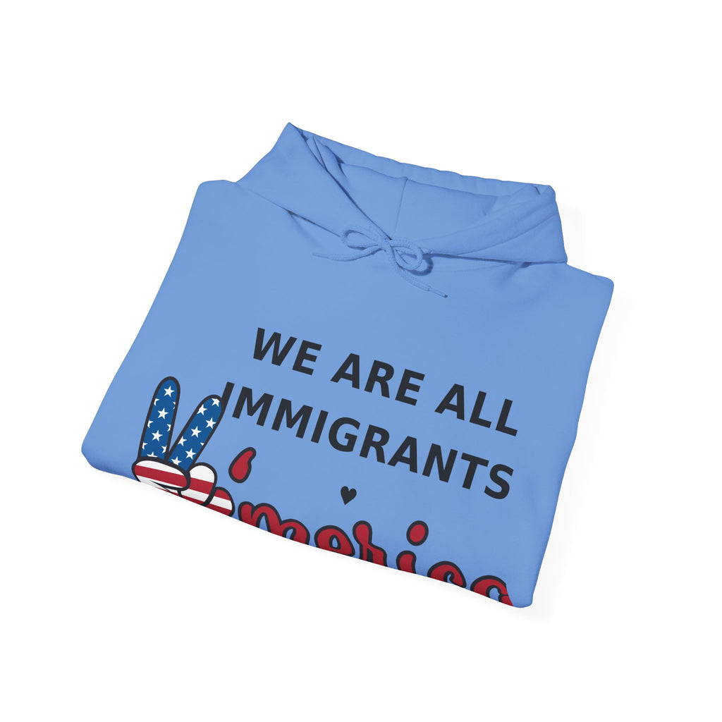 We Are All Immigrants Hoodie — Statement Hoodie
