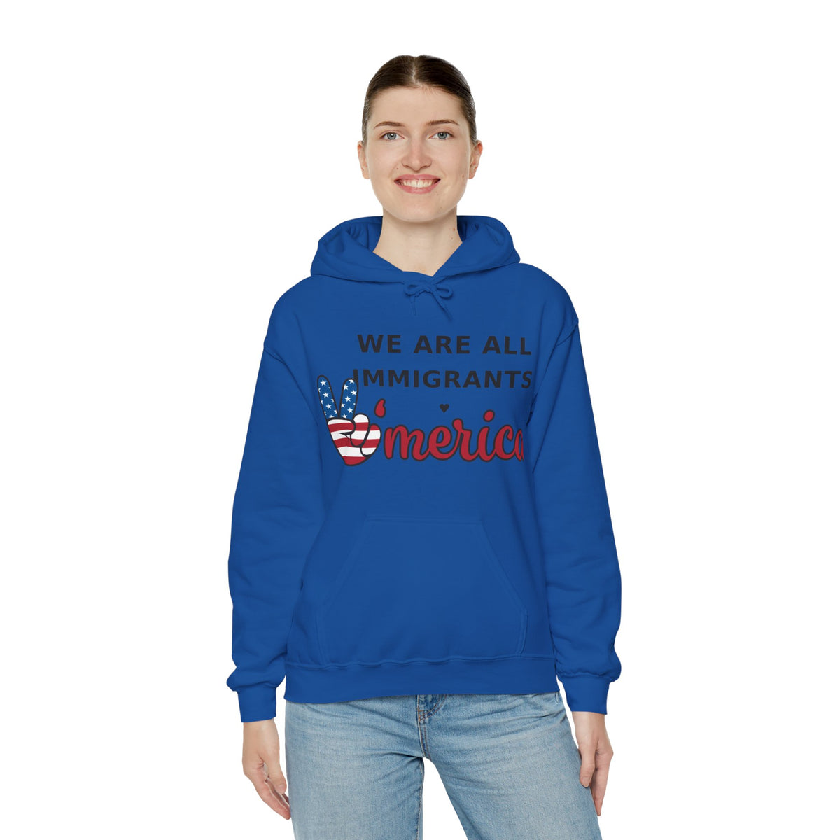 We Are All Immigrants Hoodie — Statement Hoodie