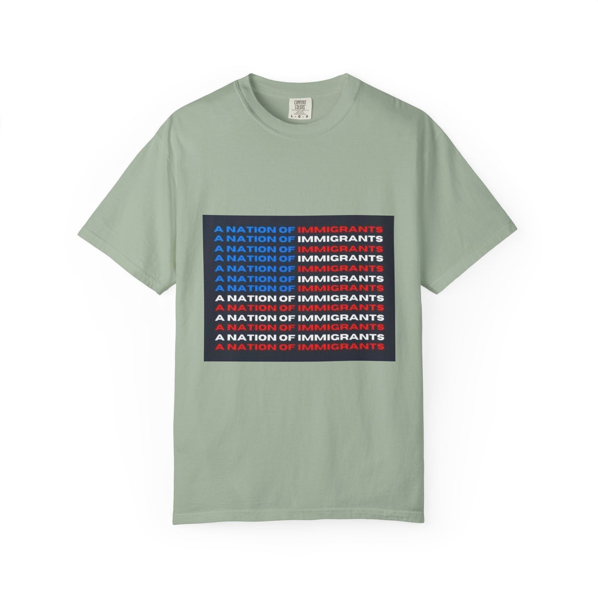 Immigrant Rights T-Shirt — A Nation of Immigrants Statement Tee