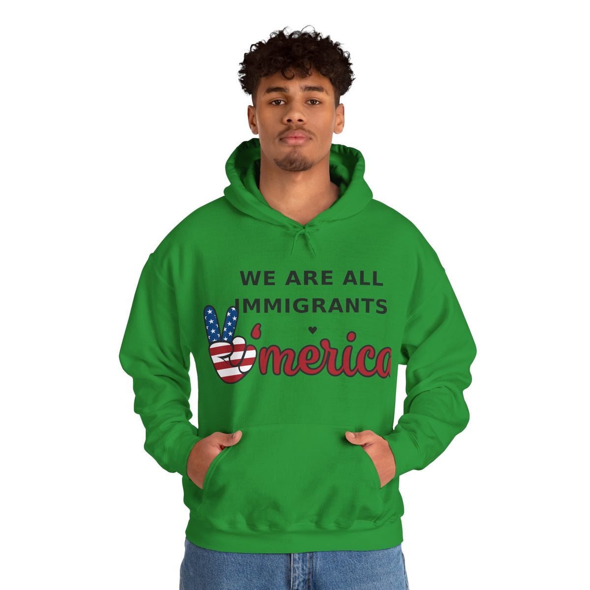 We Are All Immigrants Hoodie — Statement Hoodie