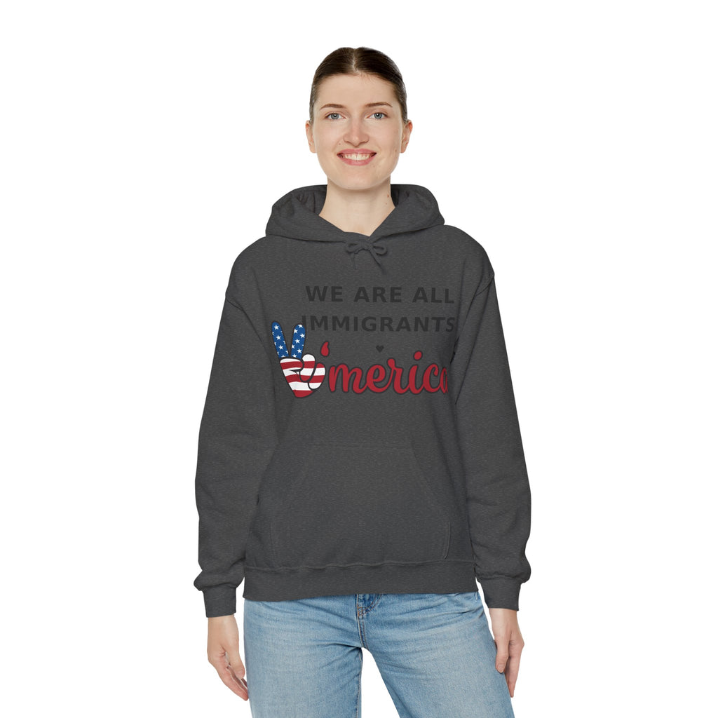 We Are All Immigrants Hoodie — Statement Hoodie