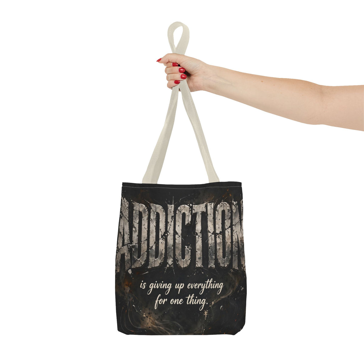 Addiction vs Recovery — Recovery Awareness Tote