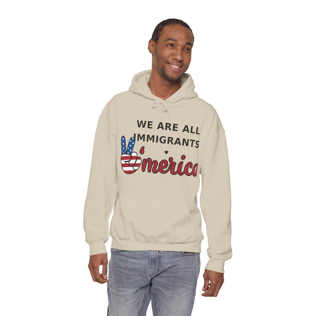 We Are All Immigrants Hoodie — Statement Hoodie