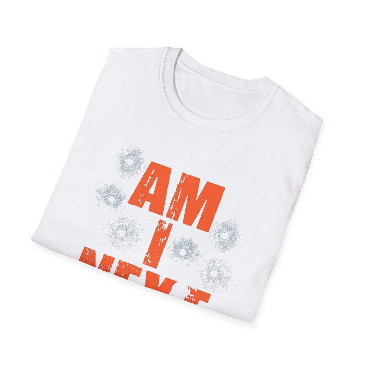 Am I Next? Bullet Hole Graphic T-Shirt