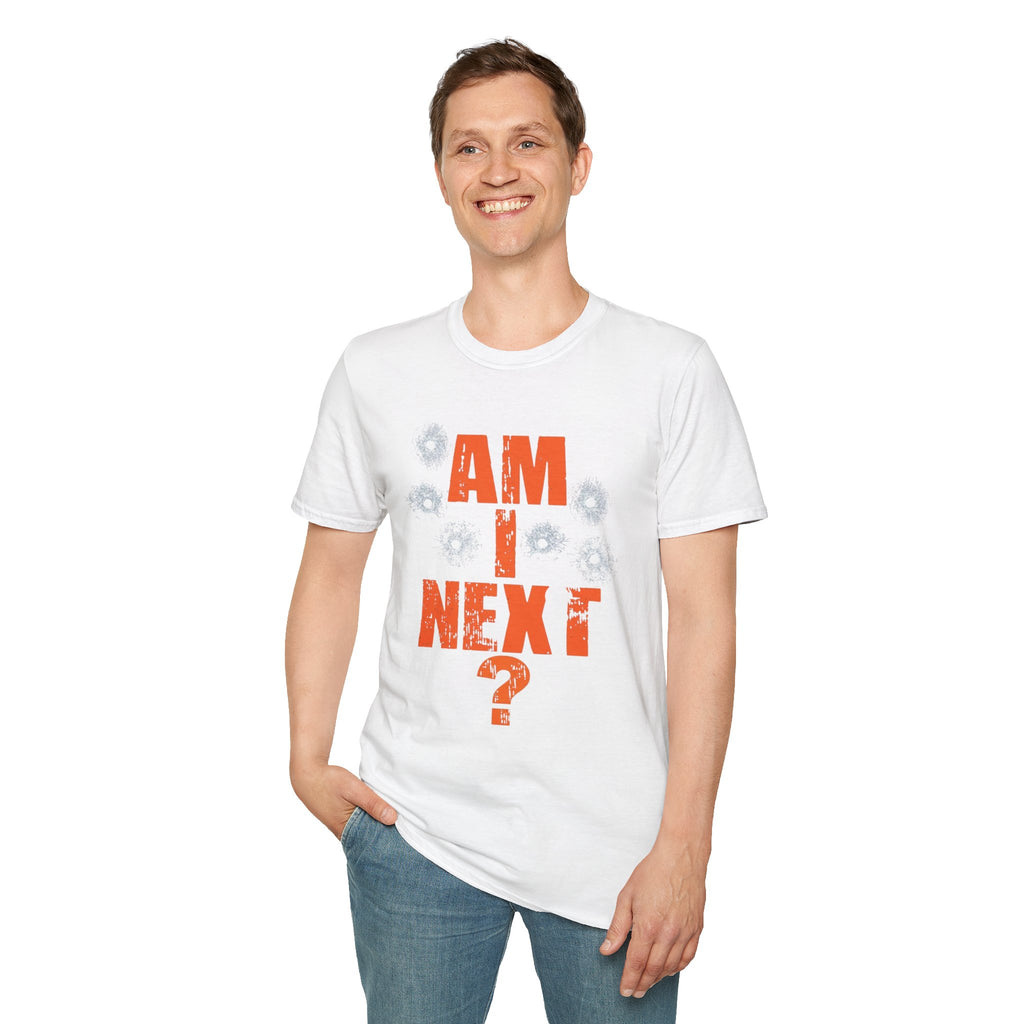 Am I Next? Bullet Hole Graphic T-Shirt