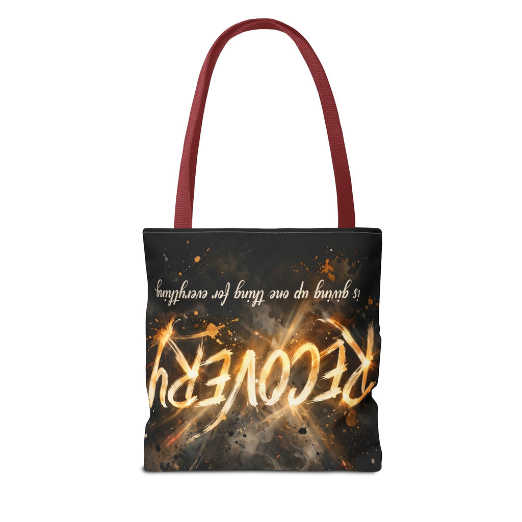 Addiction vs Recovery — Recovery Awareness Tote