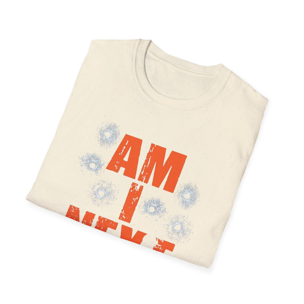 Am I Next? Bullet Hole Graphic T-Shirt