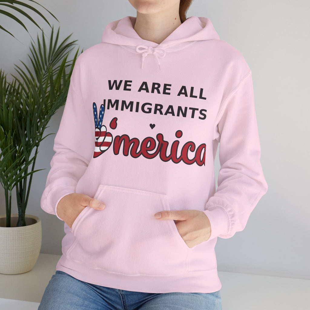 We Are All Immigrants Hoodie — Statement Hoodie