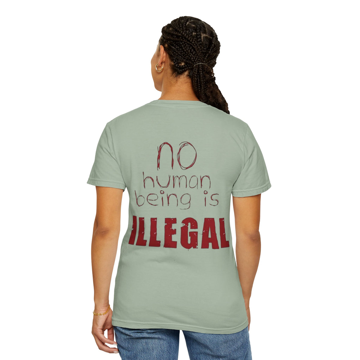 Immigrant Rights T-Shirt — A Nation of Immigrants Statement Tee
