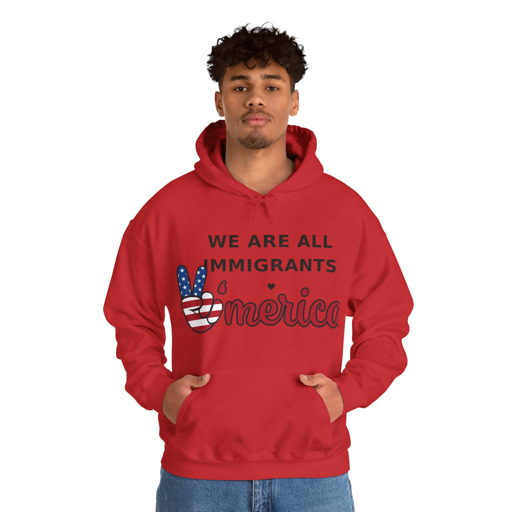 We Are All Immigrants Hoodie — Statement Hoodie