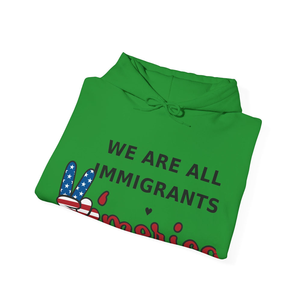 We Are All Immigrants Hoodie — Statement Hoodie
