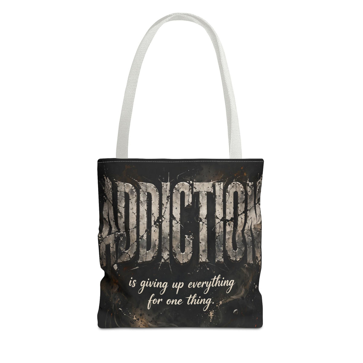 Addiction vs Recovery — Recovery Awareness Tote