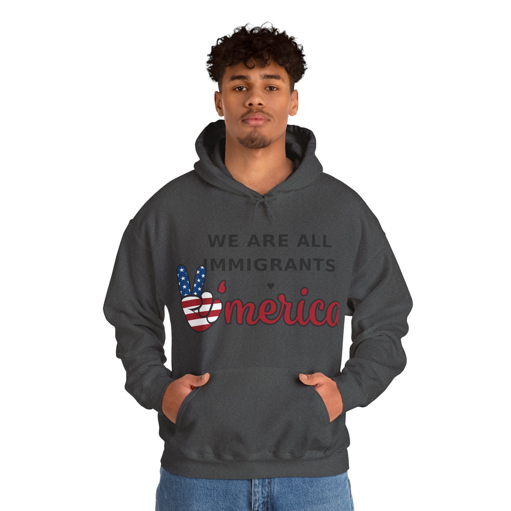 We Are All Immigrants Hoodie — Statement Hoodie