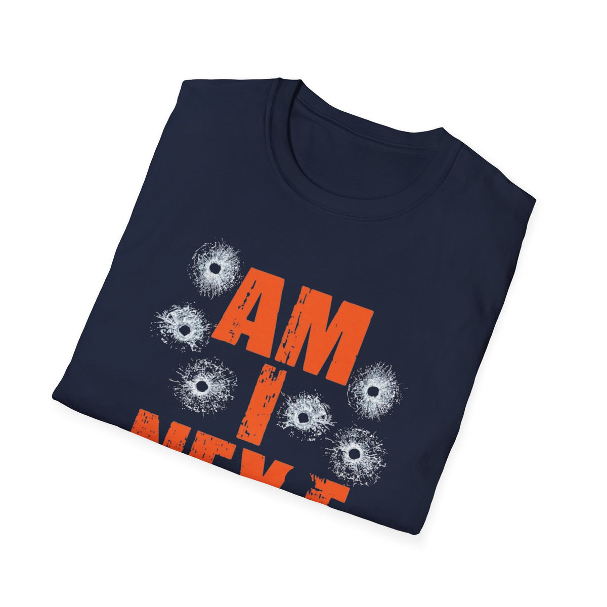 Am I Next? Bullet Hole Graphic T-Shirt