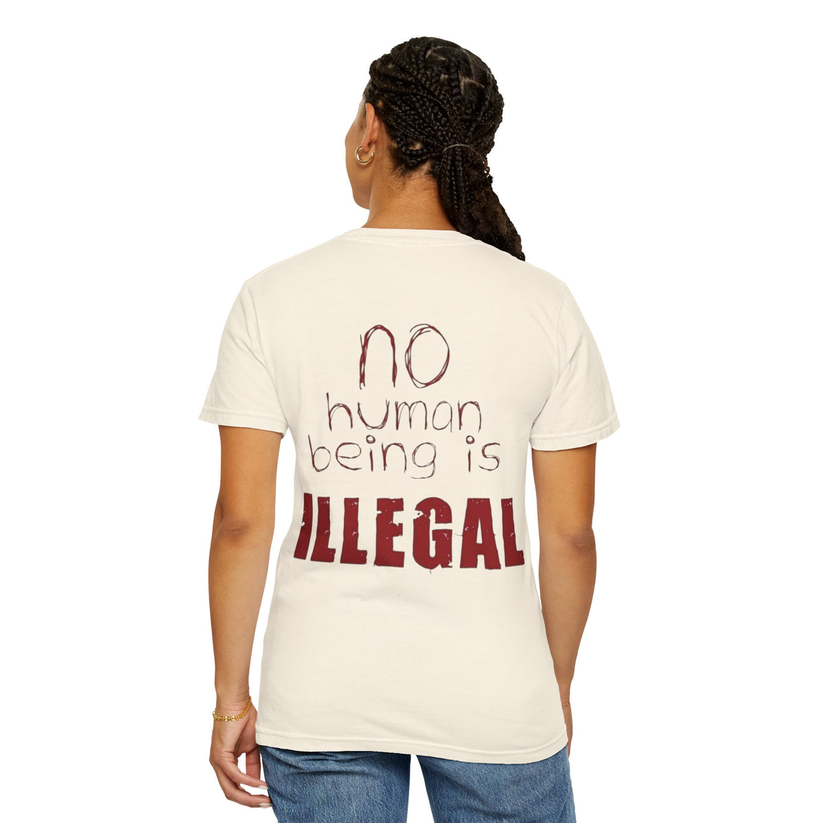 Immigrant Rights T-Shirt — A Nation of Immigrants Statement Tee