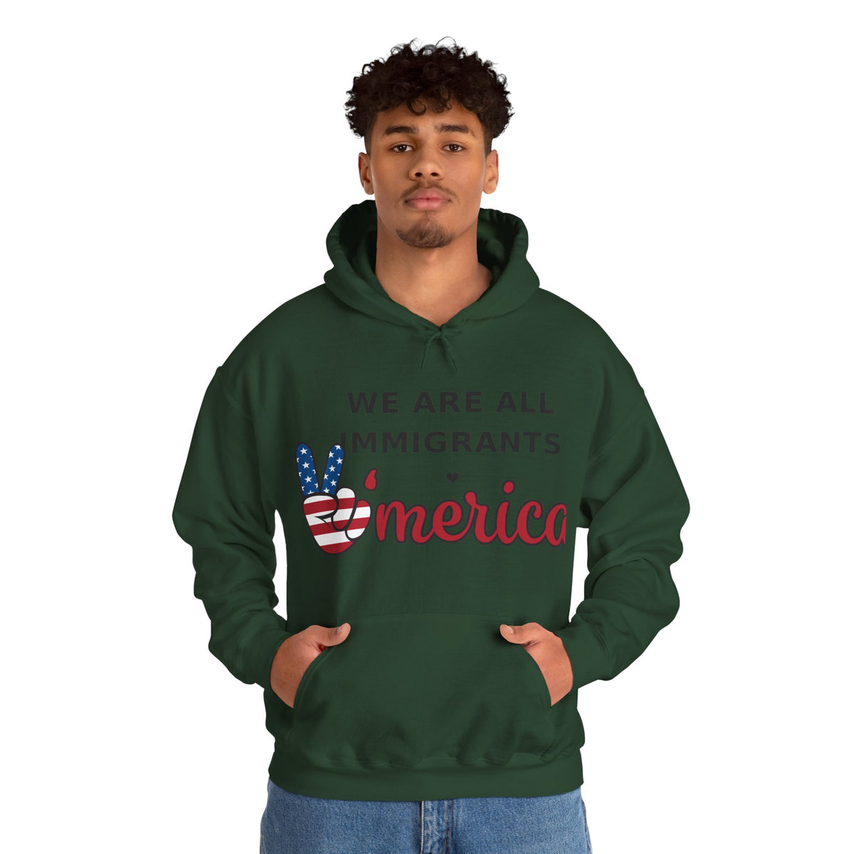 We Are All Immigrants Hoodie — Statement Hoodie