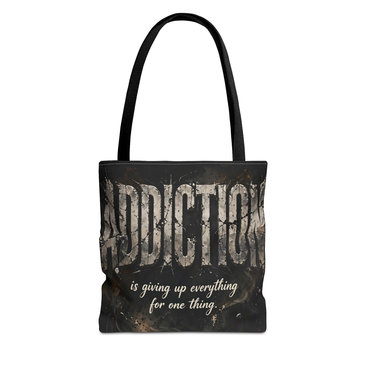 Addiction vs Recovery — Recovery Awareness Tote