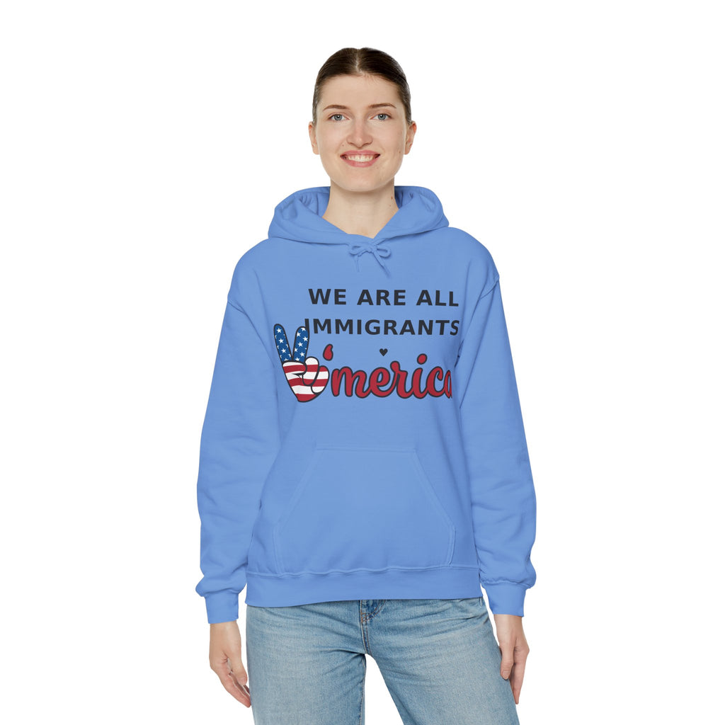 We Are All Immigrants Hoodie — Statement Hoodie