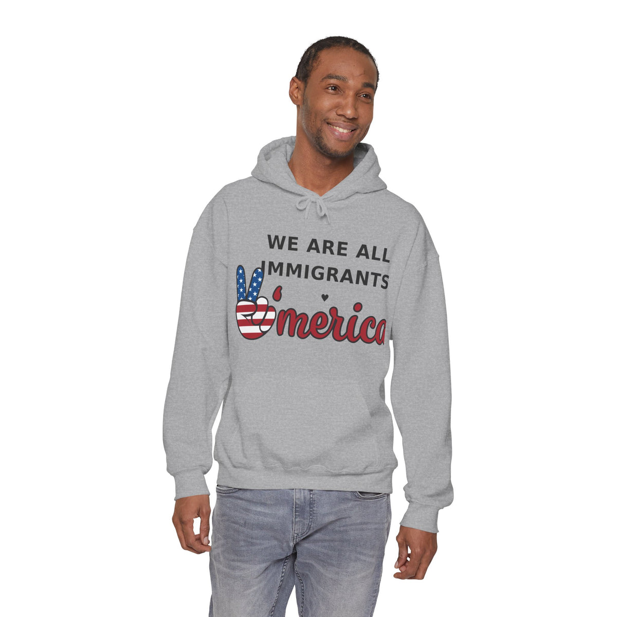 We Are All Immigrants Hoodie — Statement Hoodie