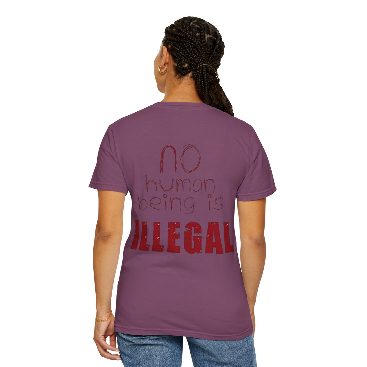 Immigrant Rights T-Shirt — A Nation of Immigrants Statement Tee