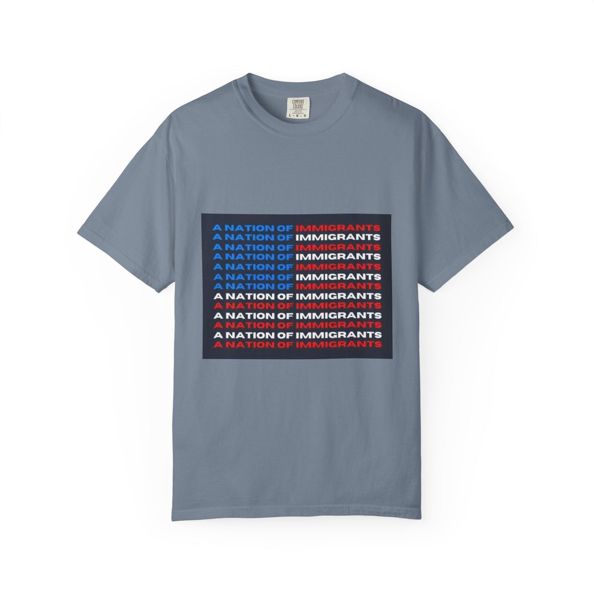 Immigrant Rights T-Shirt — A Nation of Immigrants Statement Tee