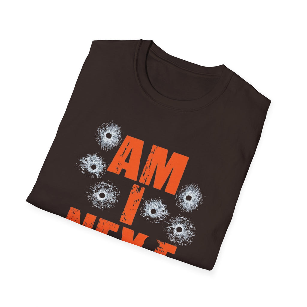 Am I Next? Bullet Hole Graphic T-Shirt