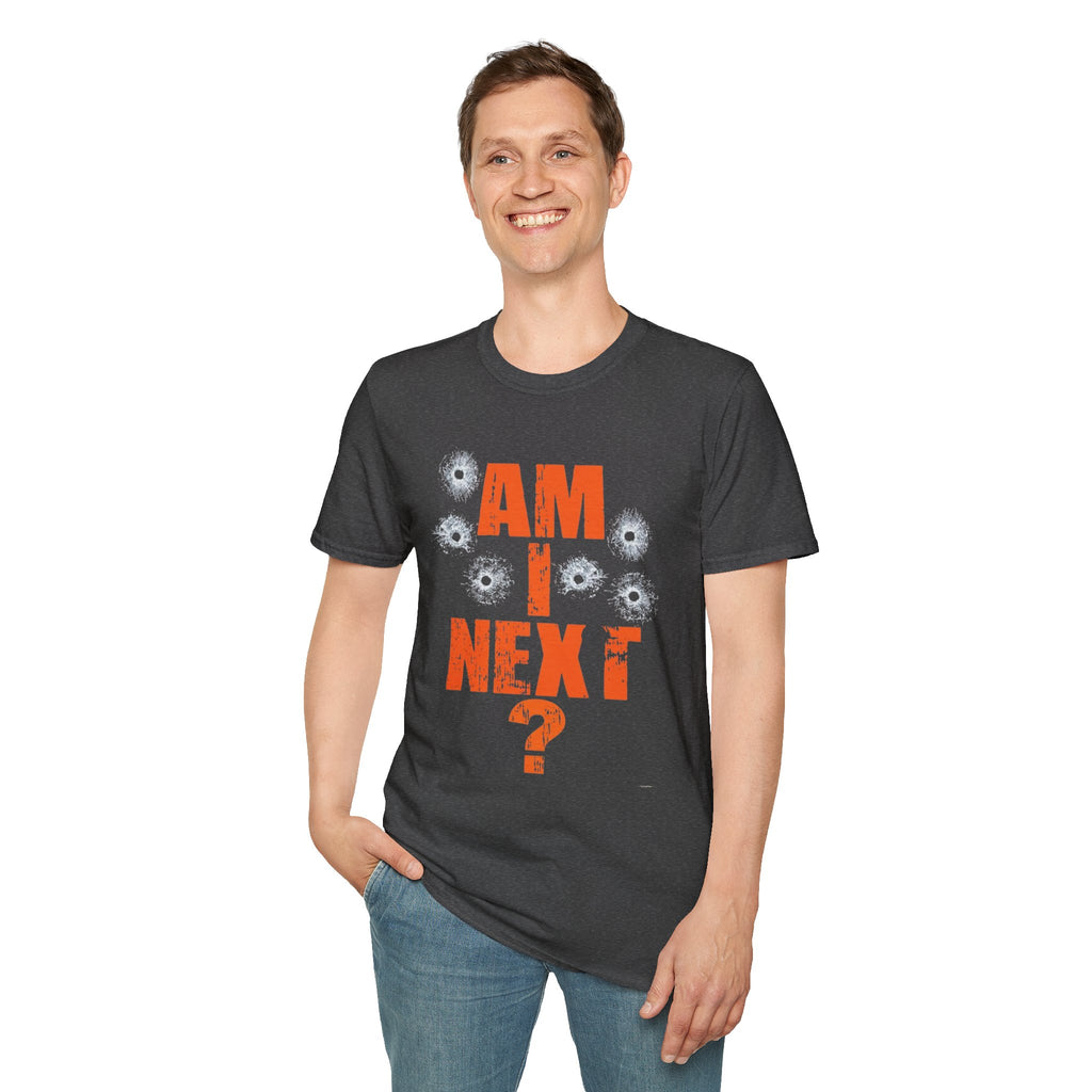 Am I Next? Bullet Hole Graphic T-Shirt