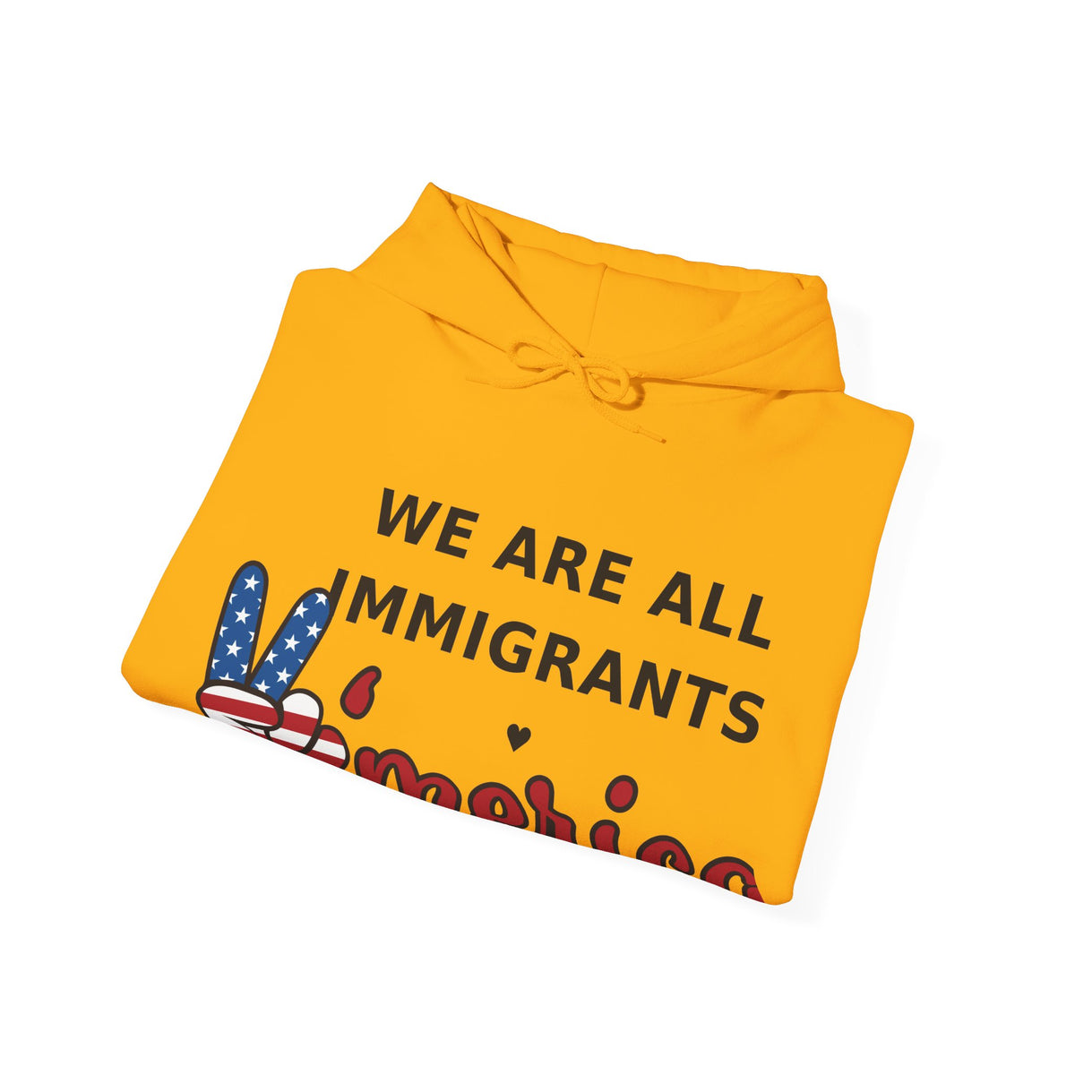 We Are All Immigrants Hoodie — Statement Hoodie