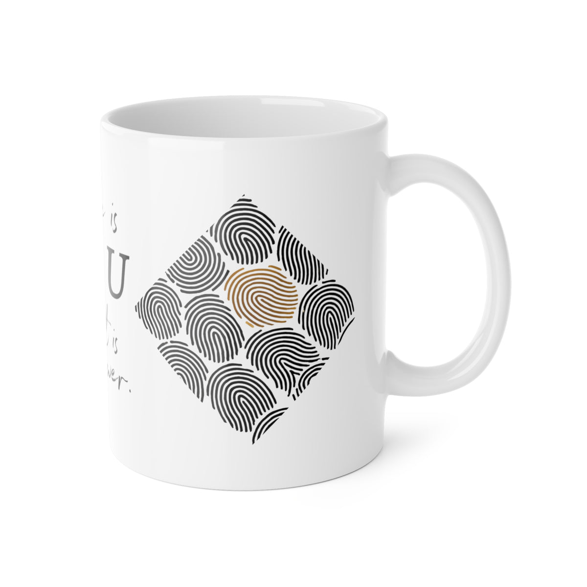 YOU MATTER Mug — Daily Reminder Ceramic Cup