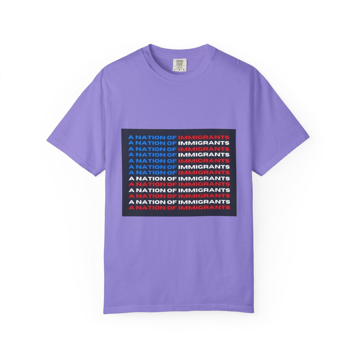 Immigrant Rights T-Shirt — A Nation of Immigrants Statement Tee