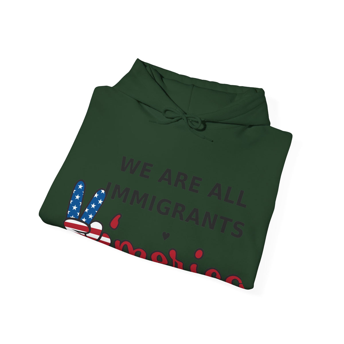 We Are All Immigrants Hoodie — Statement Hoodie