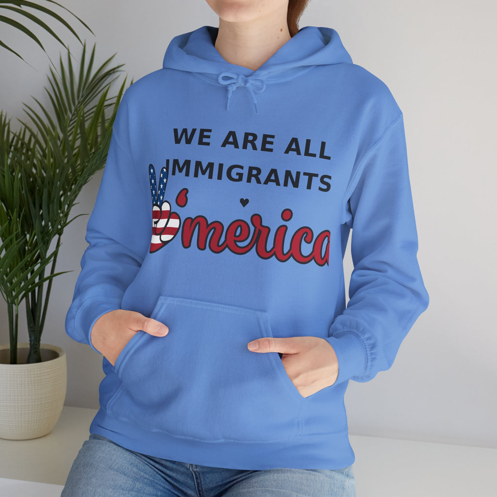 We Are All Immigrants Hoodie — Statement Hoodie