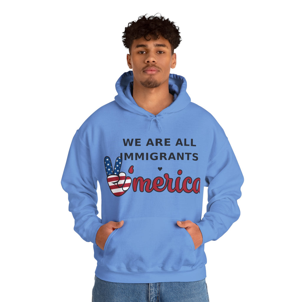 We Are All Immigrants Hoodie — Statement Hoodie