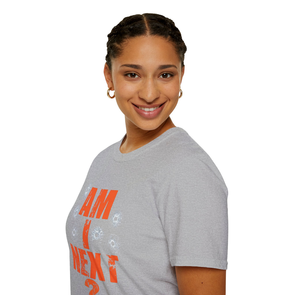 Am I Next? Bullet Hole Graphic T-Shirt