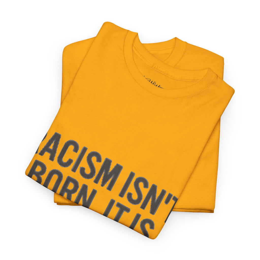 Racism Isn't Born, It's Taught — Anti-Racism Statement Tee