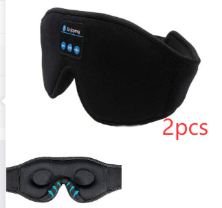 Bluetooth blackout sleep eye mask with built-in speakers — product view 7