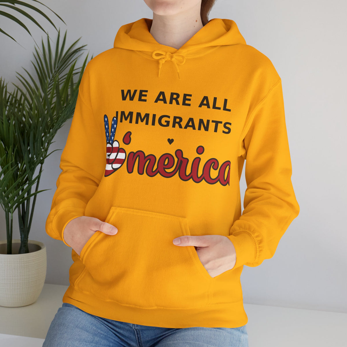 We Are All Immigrants Hoodie — Statement Hoodie