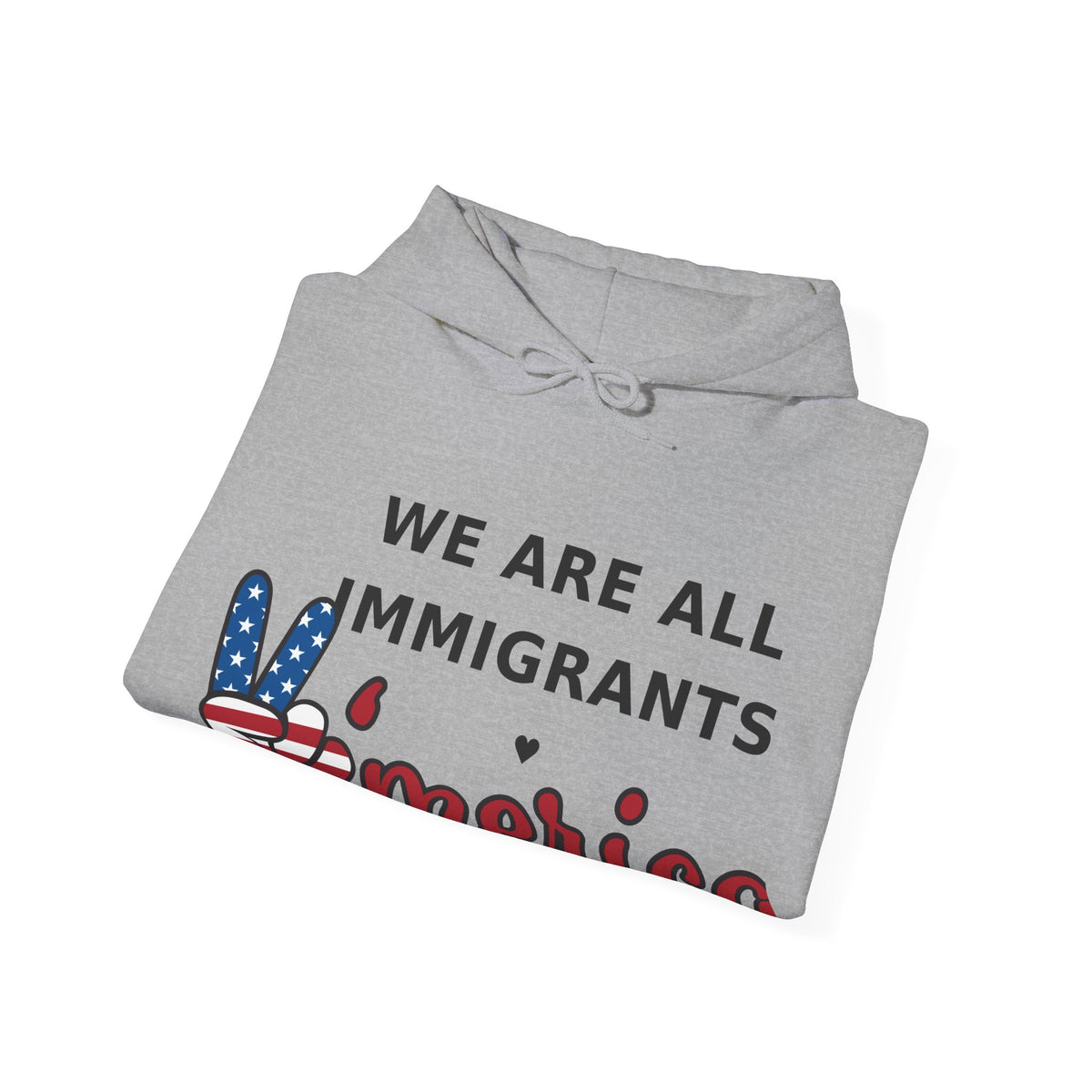 We Are All Immigrants Hoodie — Statement Hoodie