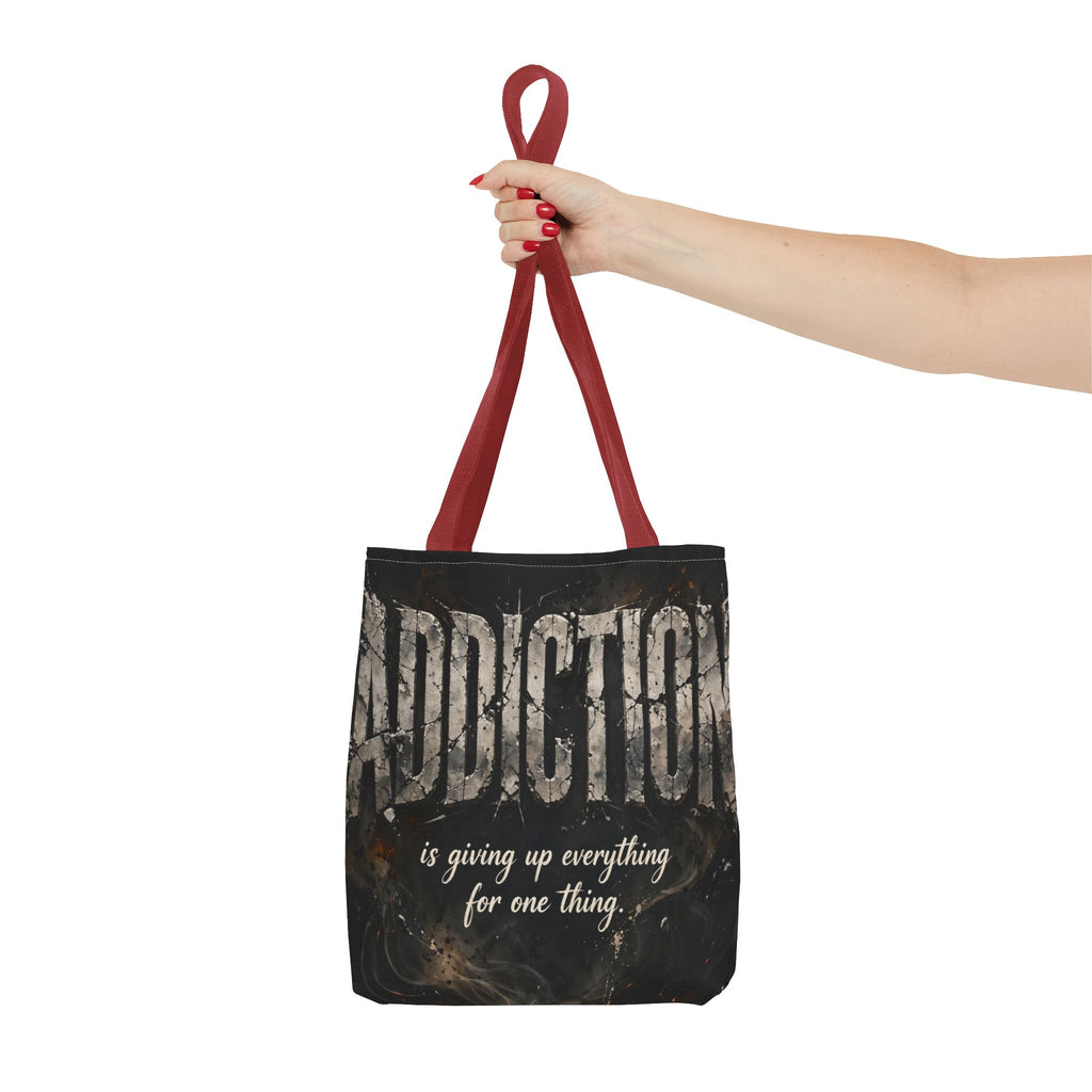 Addiction vs Recovery — Recovery Awareness Tote