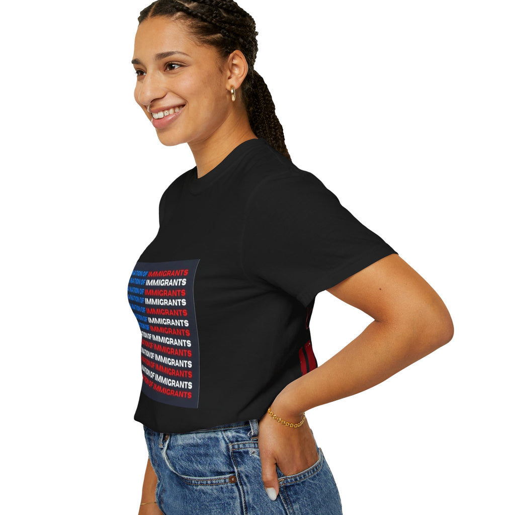 Immigrant Rights T-Shirt — A Nation of Immigrants Statement Tee