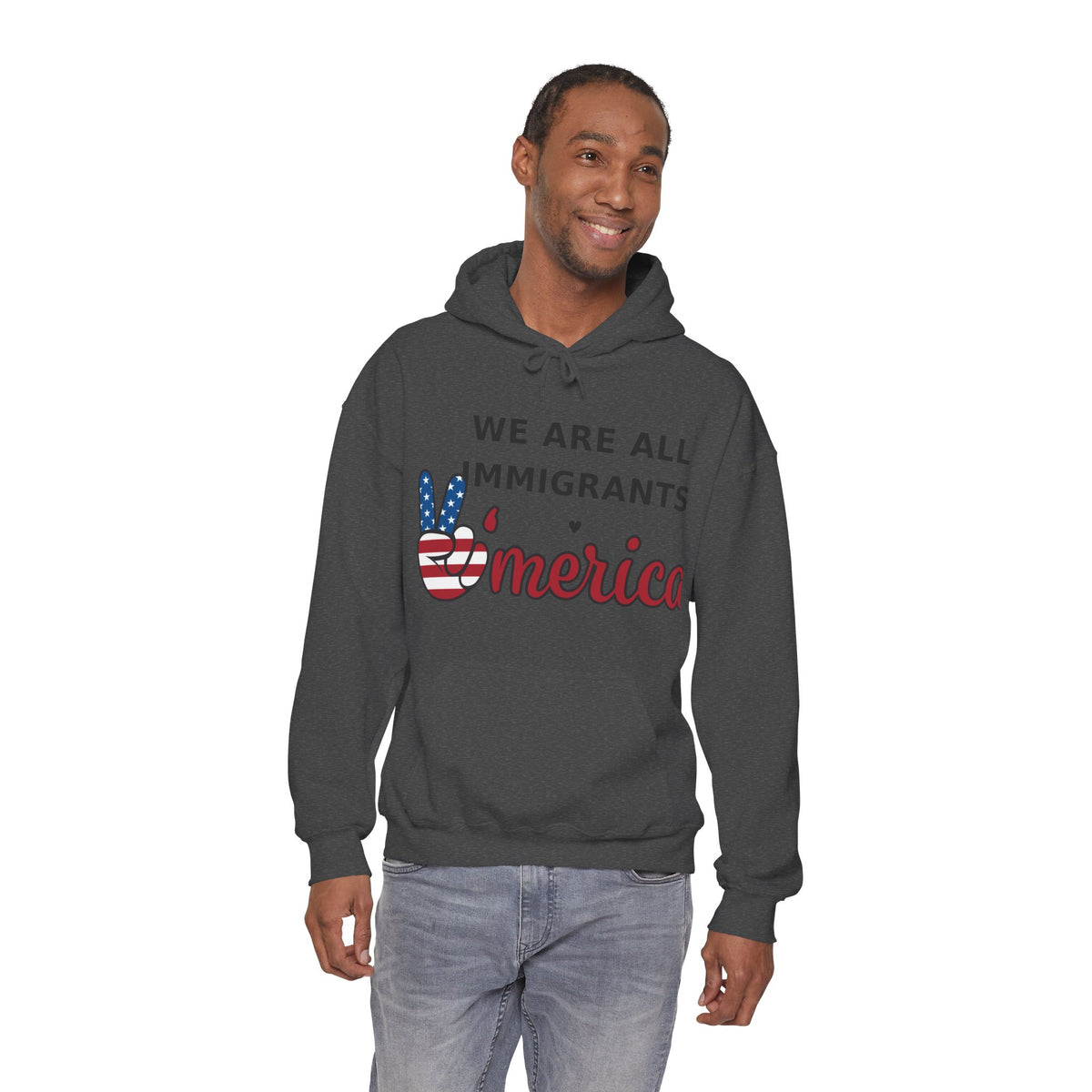 We Are All Immigrants Hoodie — Statement Hoodie