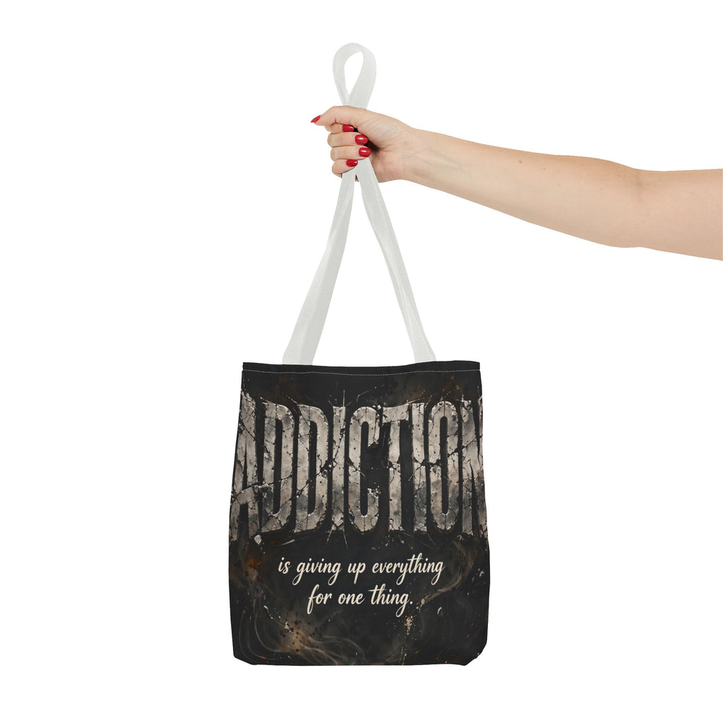 Addiction vs Recovery — Recovery Awareness Tote