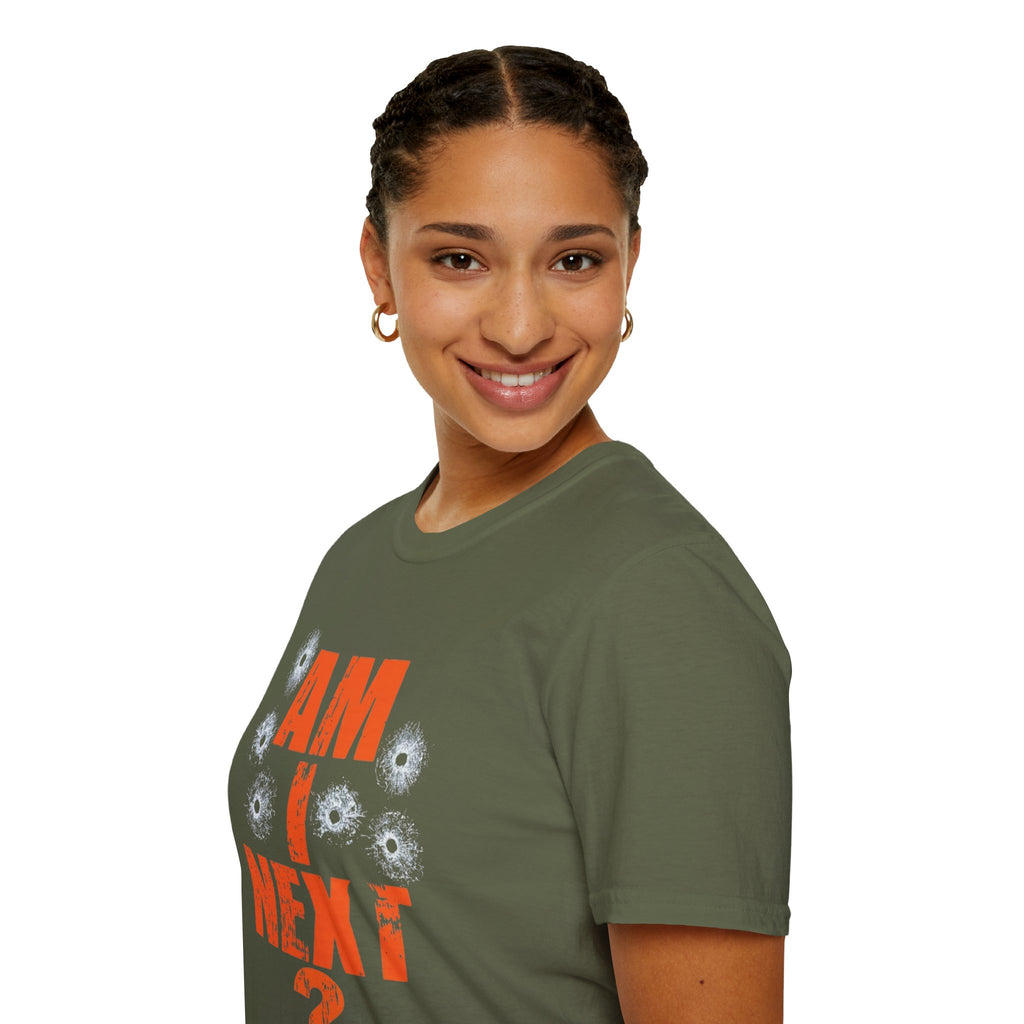 Am I Next? Bullet Hole Graphic T-Shirt