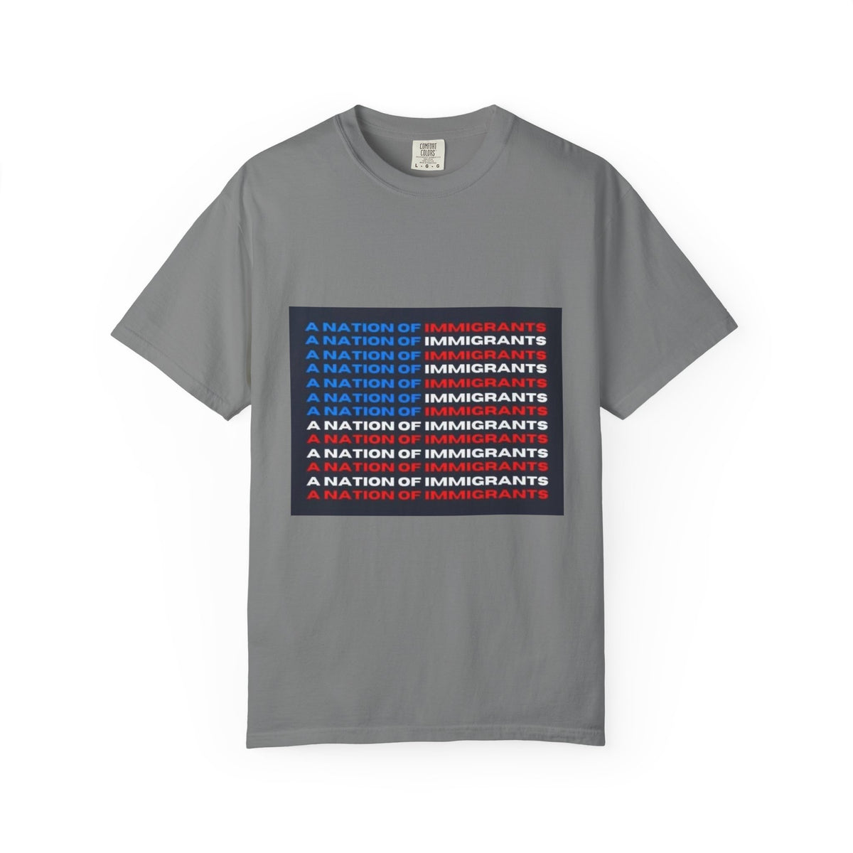 Immigrant Rights T-Shirt — A Nation of Immigrants Statement Tee