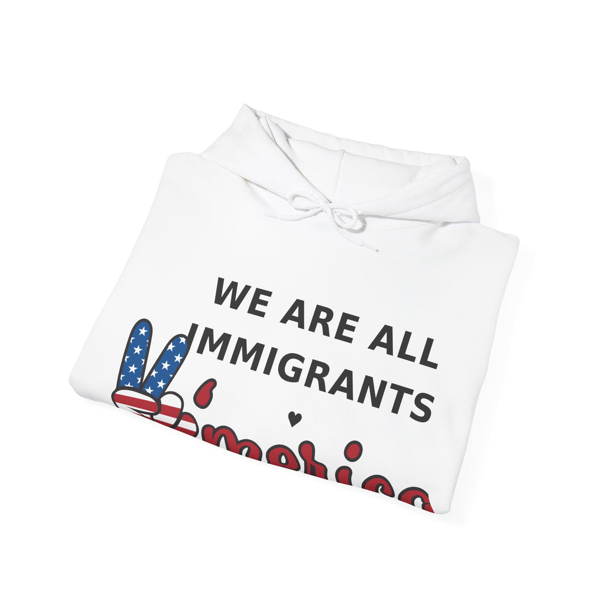 We Are All Immigrants Hoodie — Statement Hoodie