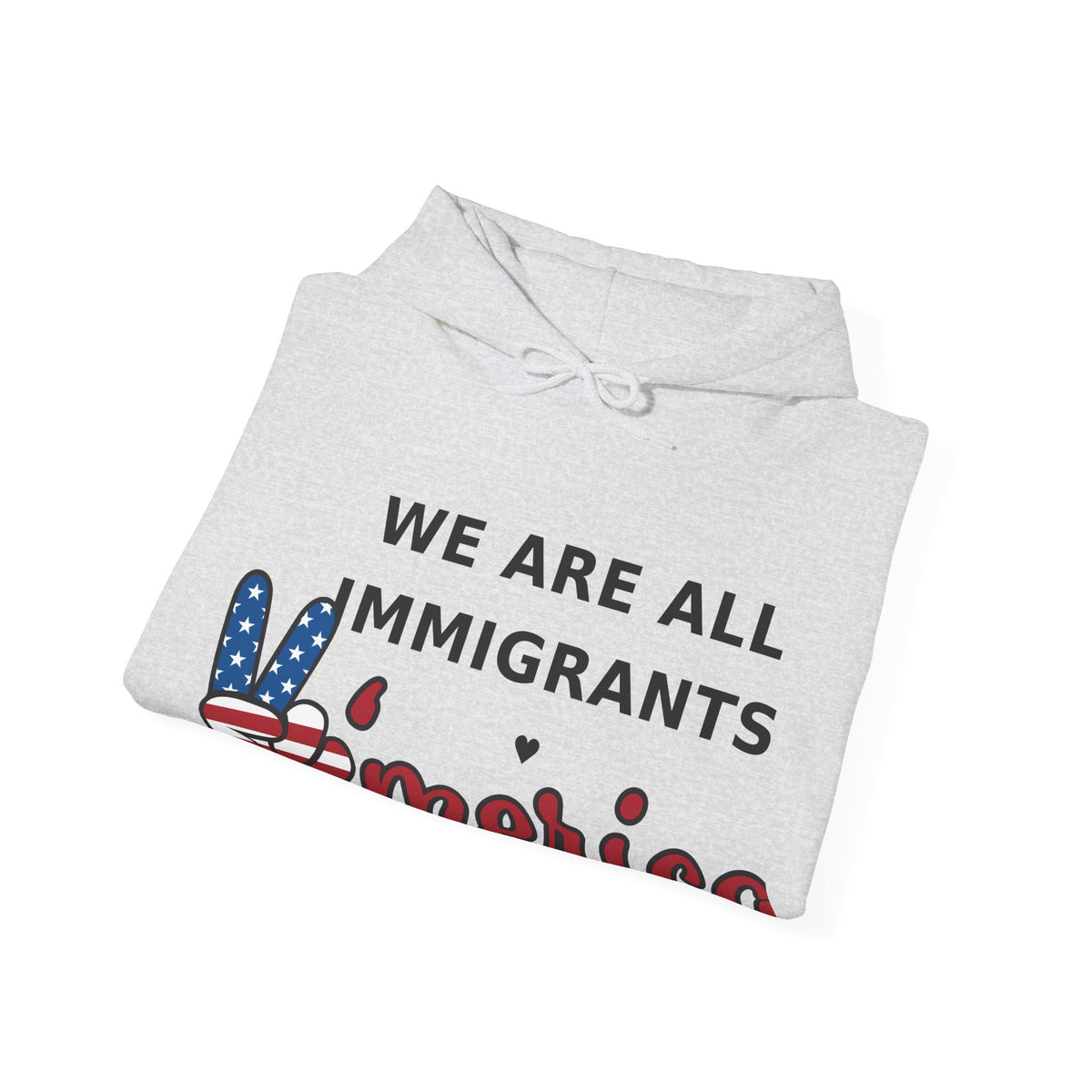 We Are All Immigrants Hoodie — Statement Hoodie